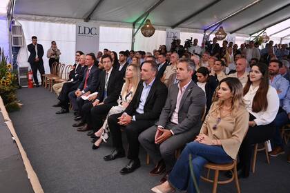 El acto contó con la secretaria general de la Presidencia, Karina Milei; el jefe de Gabinete, Manuel Adorni, y el presidente de la Cámara de Diputados, Martín Menem