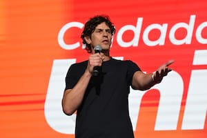 El acto de cierre de campaña de Martín Lousteau