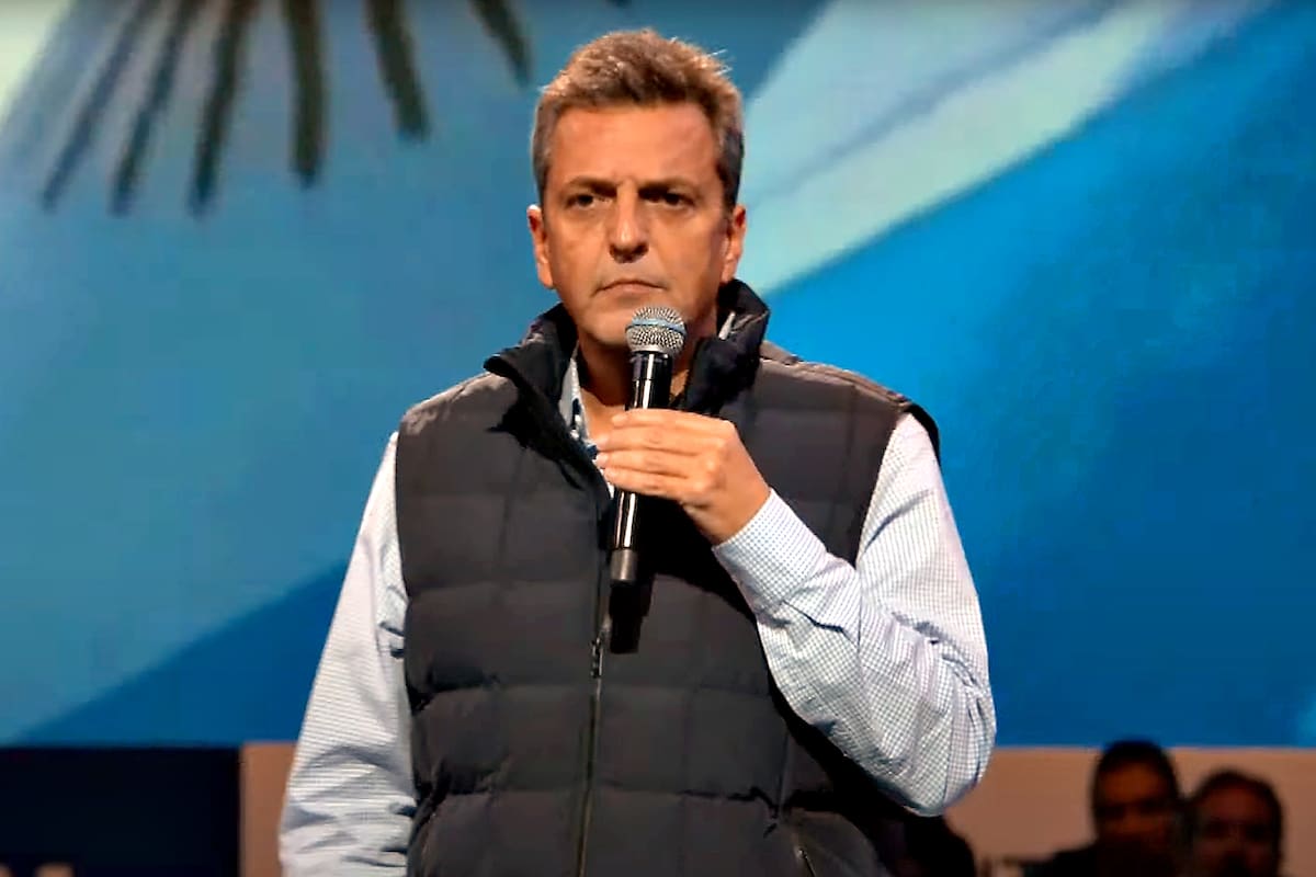 El acto de cierre de campaña de Sergio Massa en el Teatro Argentino de La Plata fue suspendido