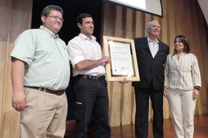 El acto de entrega de la norma ISO