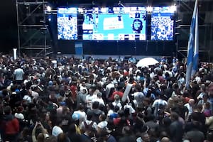 El acto de Juan Grabois en Ferro