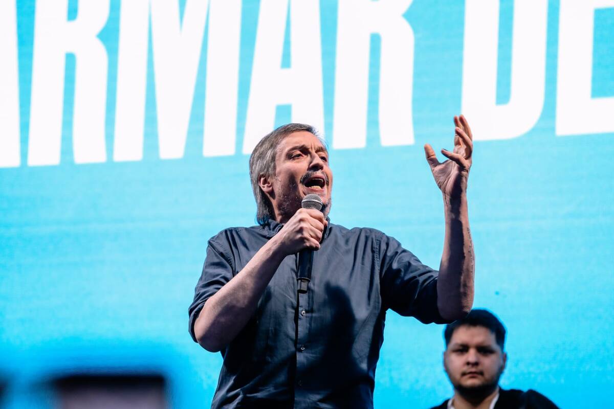 El acto de Máximo Kirchner, en La Plata