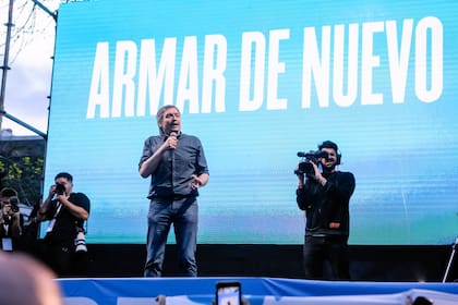 El acto de Máximo Kirchner, en La Plata
