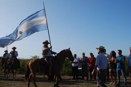El acto en conmemoración de la batalla