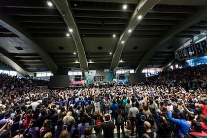 El acto llevado a cabo en el club Ferro