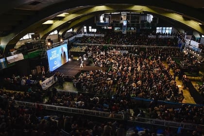 El acto se realizó en el estadio Ferro, en Caballito