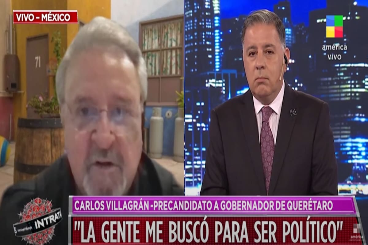 El actor anunció su candidatura a gobernador en el estado de Querétaro. Fuente: América