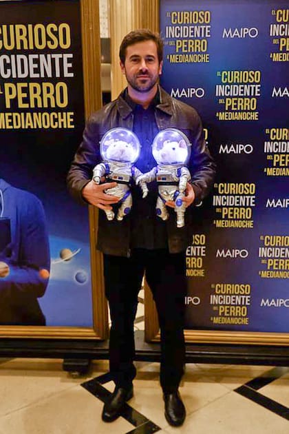 El actor Argentino Molinuevo, que se lució el multipremiado musical Come From Away, aplaudió desde la platea