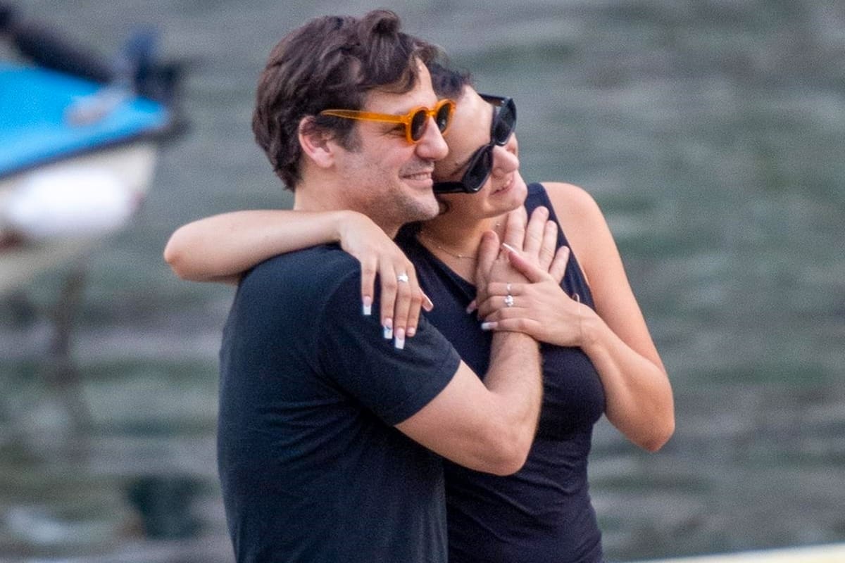 El actor argentino Rodrigo de la Serna y su hija Miranda disfrutaron de los paisajes en Dubrovnik