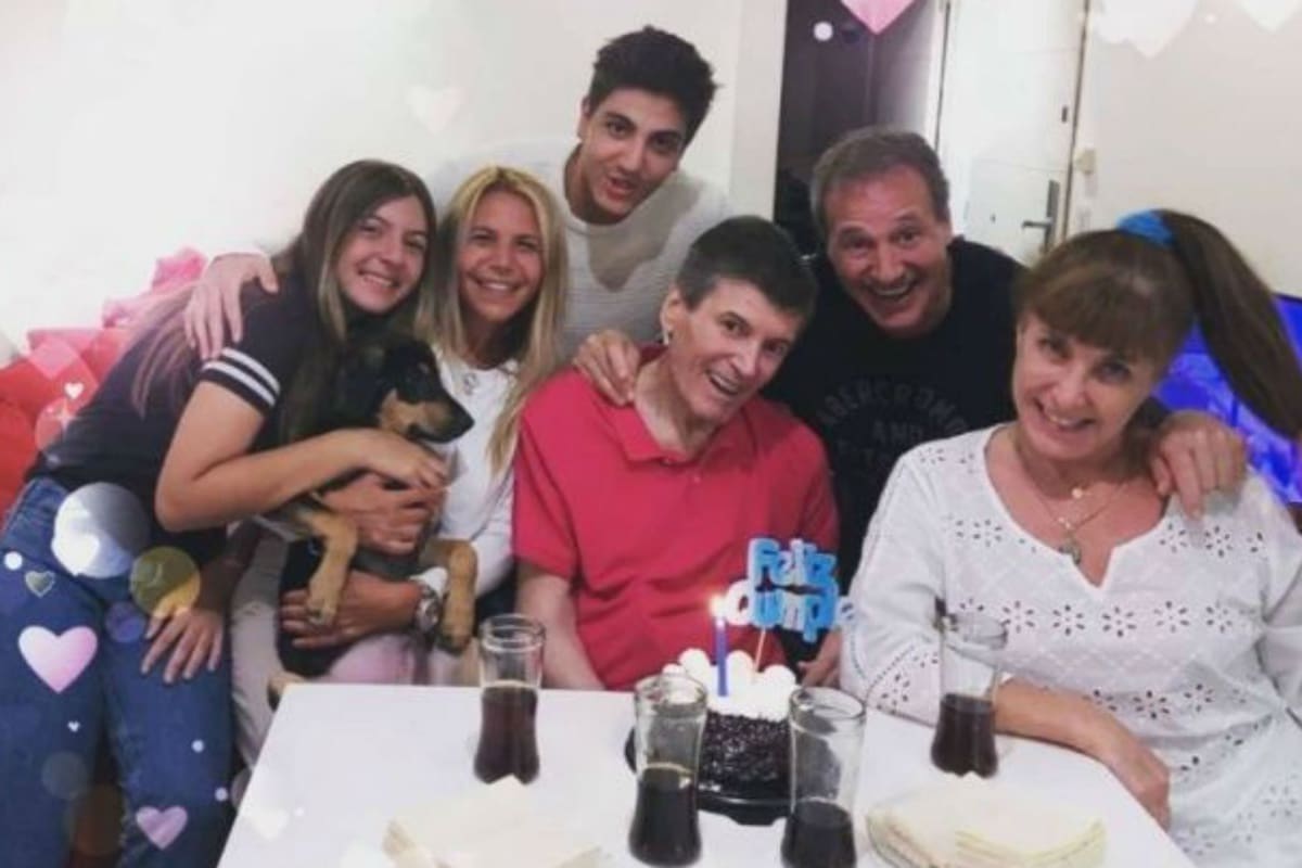 El actor celebró el especial día rodeado de afecto