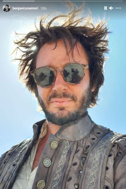 El actor chileno estrenó nuevo look para caracterizar un personaje ficcional