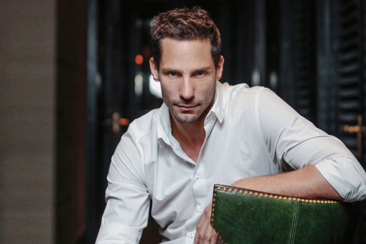 El actor compartió una tierna foto con su hijo Silvestre.