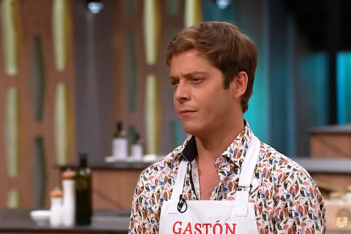 El actor de Casi Ángeles enfrentado con el jurado.