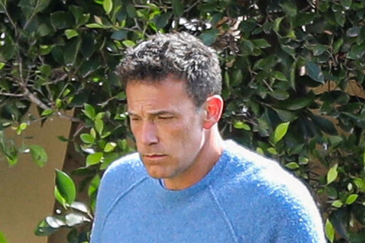 El actor debió refugiarse en la casa de su exesposa y madre de sus hijos, Jennifer Garner
