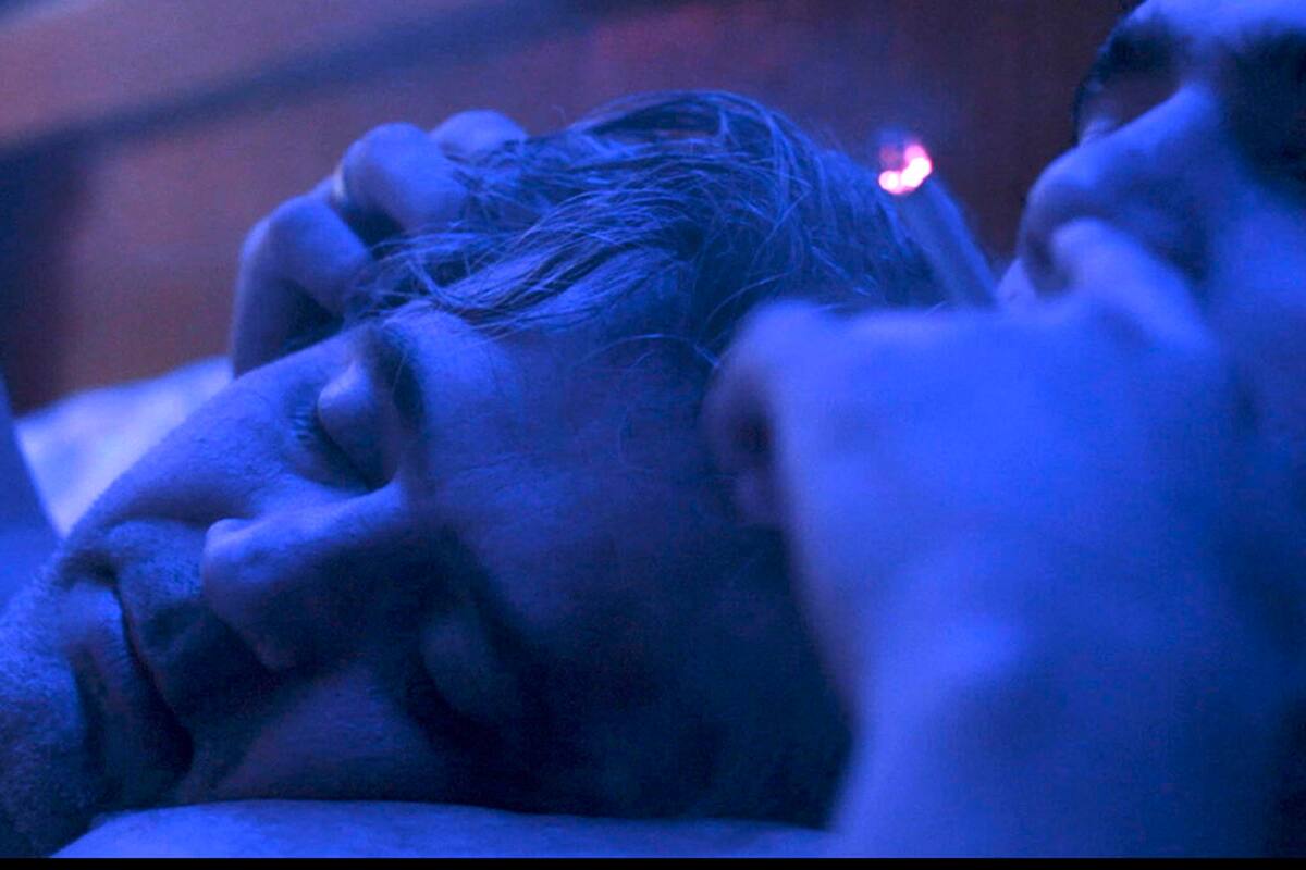 El actor Edgardo Castro en la película La Noche.