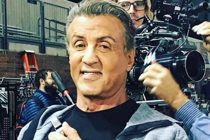 El actor está trabajando duro para su papel en Creed II