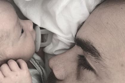 El actor habló sobre su incipiente paternidad