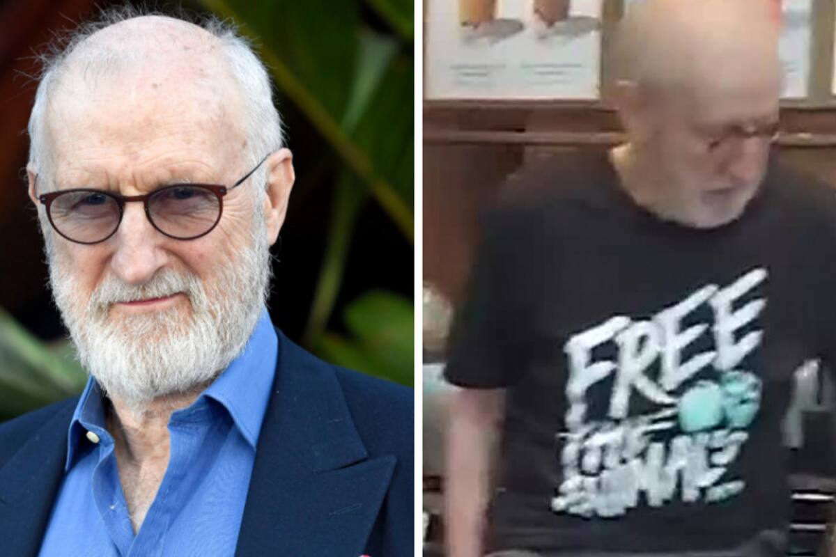 El actor James Cromwell pegó su mano a un mostrador de Starbucks para protestar por el cargo adicional de la cadena por bebidas hechas con leche vegana