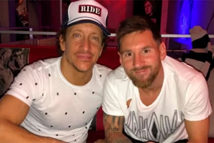 El actor le pidió un favor a su amigo y Lionel Messi accedió