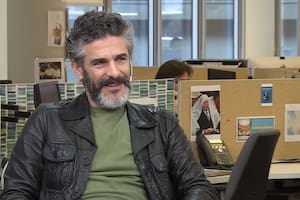 El actor Leonardo Sbaraglia pasó por Conversaciones en LA NACION