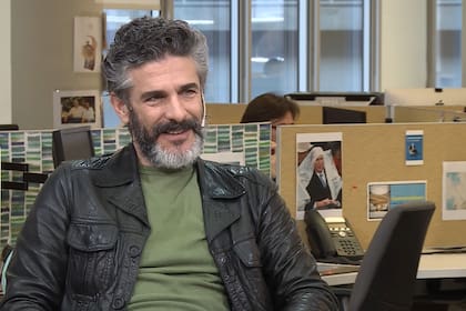 El actor Leonardo Sbaraglia pasó por Conversaciones en LA NACION