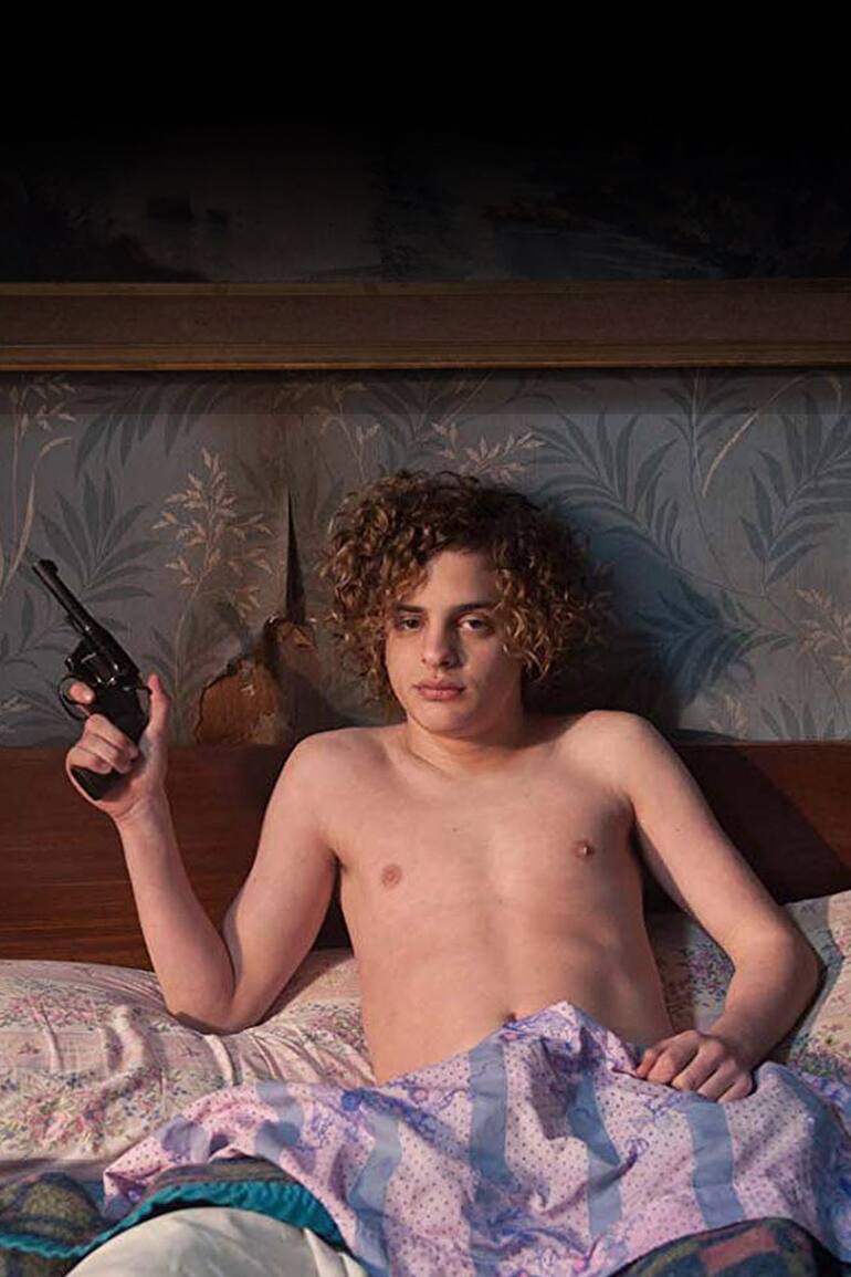 El actor Lorenzo Ferro en una escena de El Angel