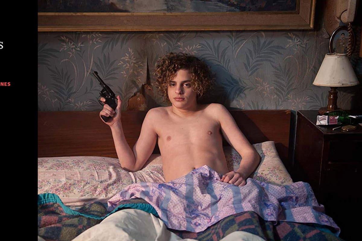 El actor Lorenzo Ferro en una escena de El Angel