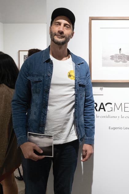 El actor Luciano
Cáceres, amigo de la
pareja, dijo presente.
