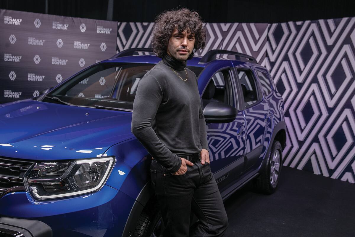El actor Nazareno Casero. Foto: Renault Argentina
