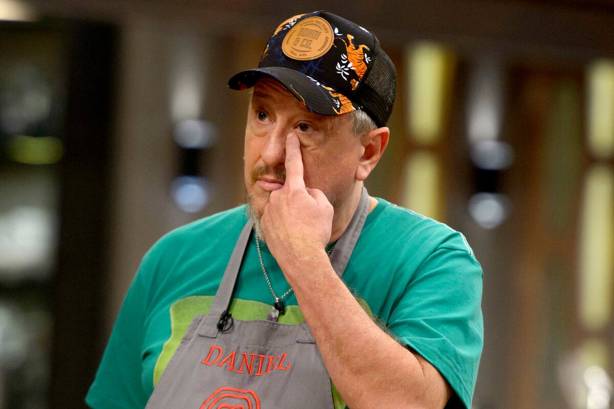 El actor no pudo seguir con la receta.