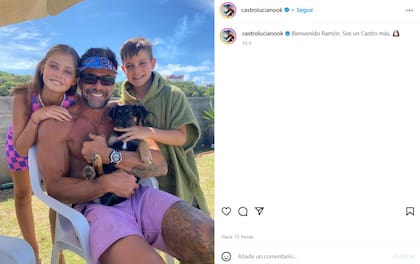 El actor presentó al nuevo integrante