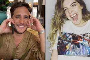 El actor que interpreta al cantante en la serie de Netflix fue entrevistado por la hija del campeón del Mundial de México 1986