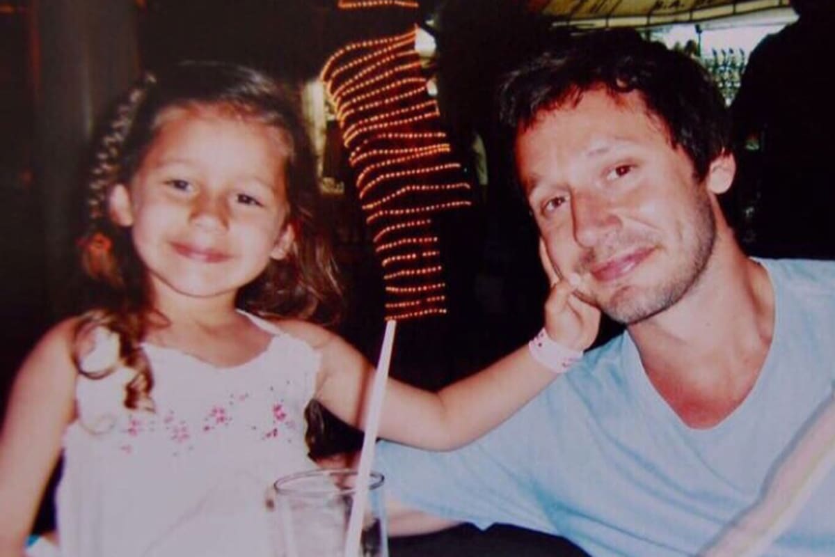 El actor recordó a su pequeña que murió en 2012