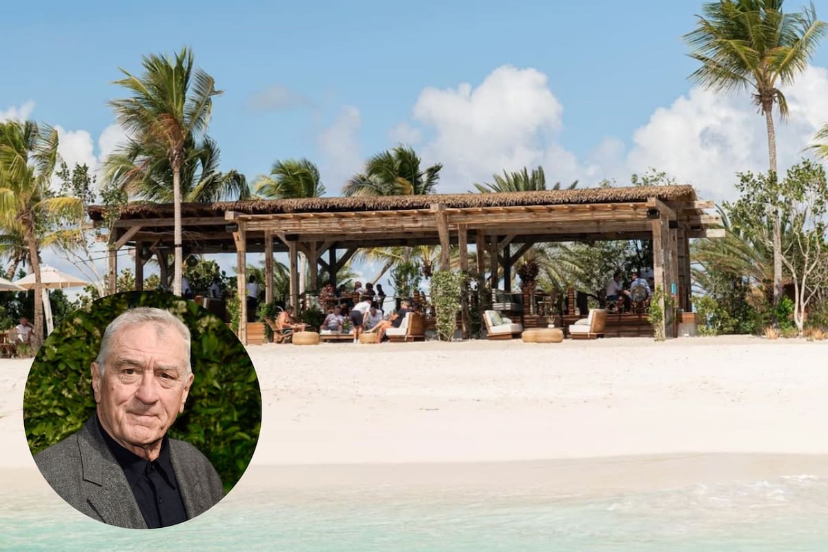 El actor Robert De Niro construirá un resort de lujo en la isla de Barbuda (RobertDeNiro/Archivo/Instagram/@nobubarbuda)