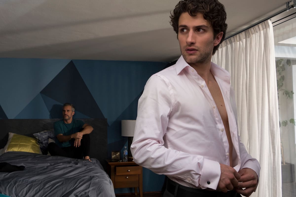 El actor saltó a la fama gracias a la producción mexicana de Netflix, donde interpretó al hijo del personaje de Verónica Castro