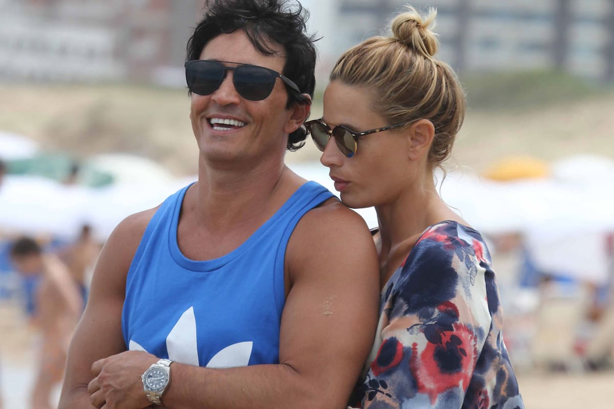 El actor se confiesa: el amor por su mujer Ivana Saccani y un pasado doloroso