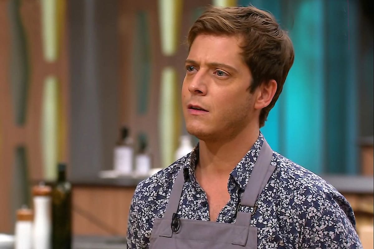 El actor se emocionó al escuchar la devolución del jurado.