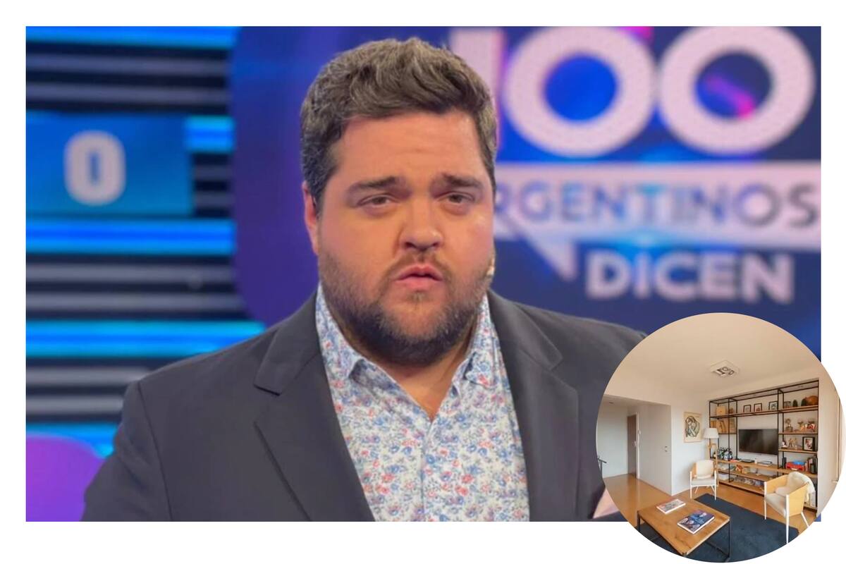 El actor y conductor vivió en un lujoso dúplex antes de mudarse con su familia