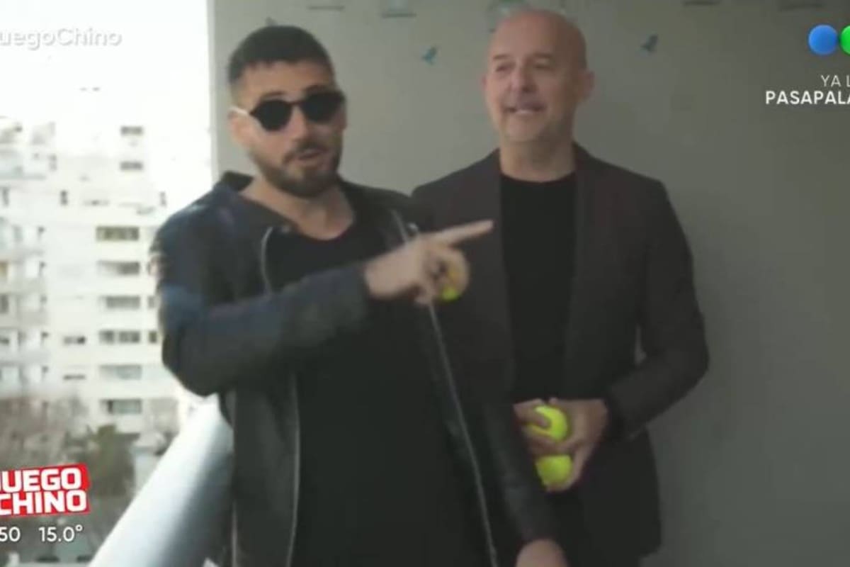 El actory conductor Nicolás Occhiato no soportó perder en Juego Chino y se enojó con el conductor, el Pelado López y con la gente detrás de cámaras