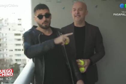 El actory conductor Nicolás Occhiato no soportó perder en Juego Chino y se enojó con el conductor, el Pelado López y con la gente detrás de cámaras