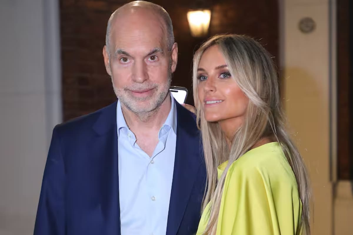 El actual legislador por la Ciudad, Horacio Rodríguez Larreta, junto a la exfuncionaria porteña Milagros Maylin