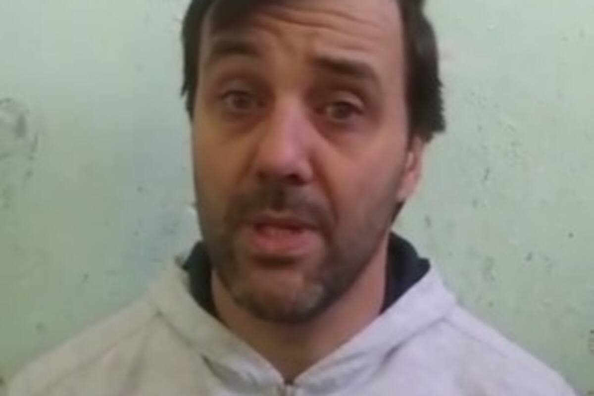 El acusado de ser un asesino serial, Damián Grottini