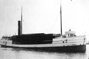 El Adella Shores se hundió en 1909 con 14 tripulantes a bordo