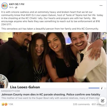 El adiós a Lisa López Galvan