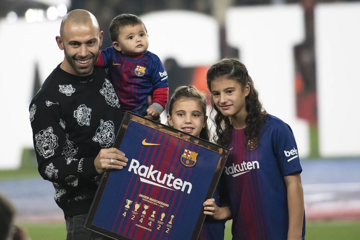 El adiós de Mascherano al Barcelona