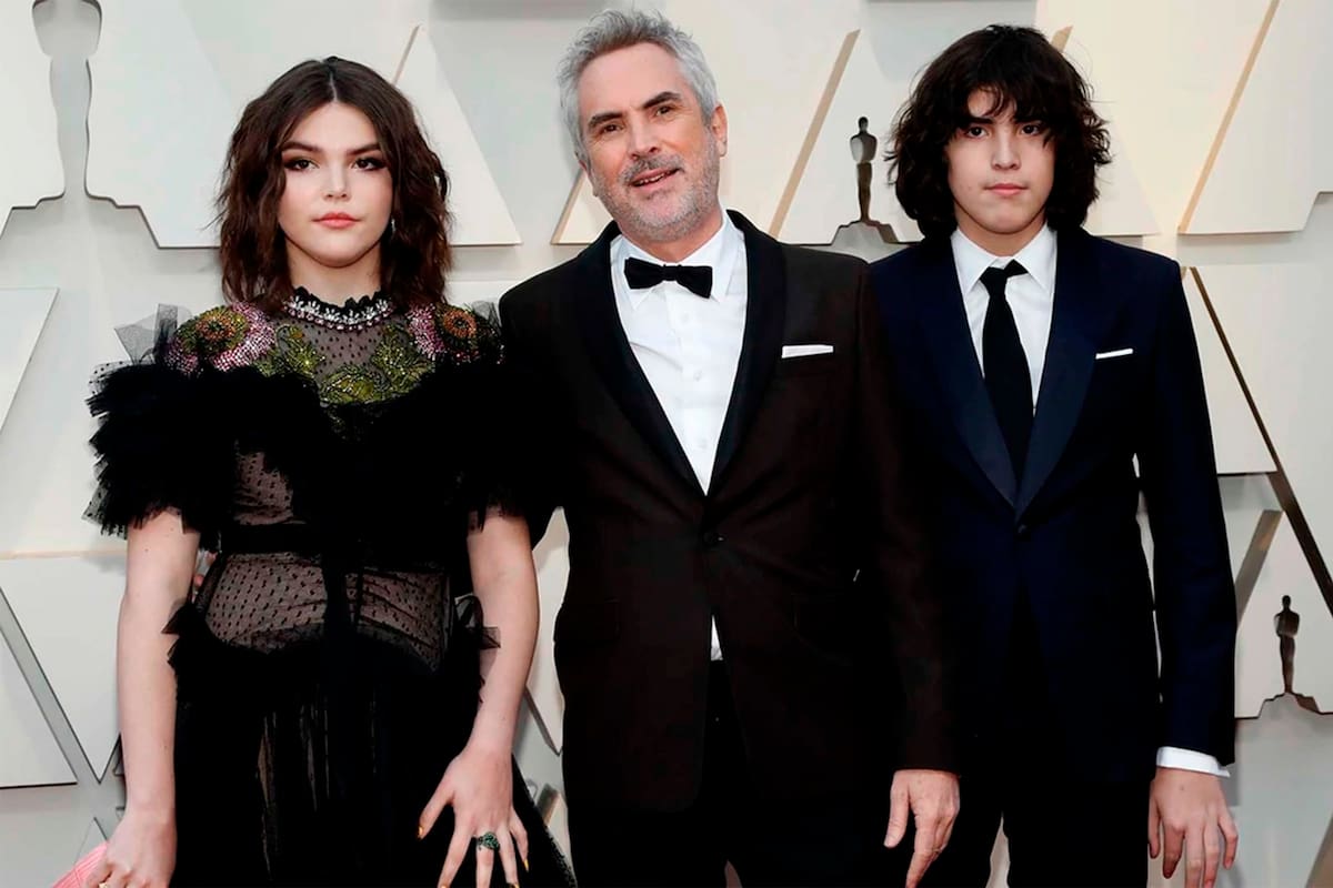 El adolescente, que acompañó a su padre en su gran noche, padece de autismo