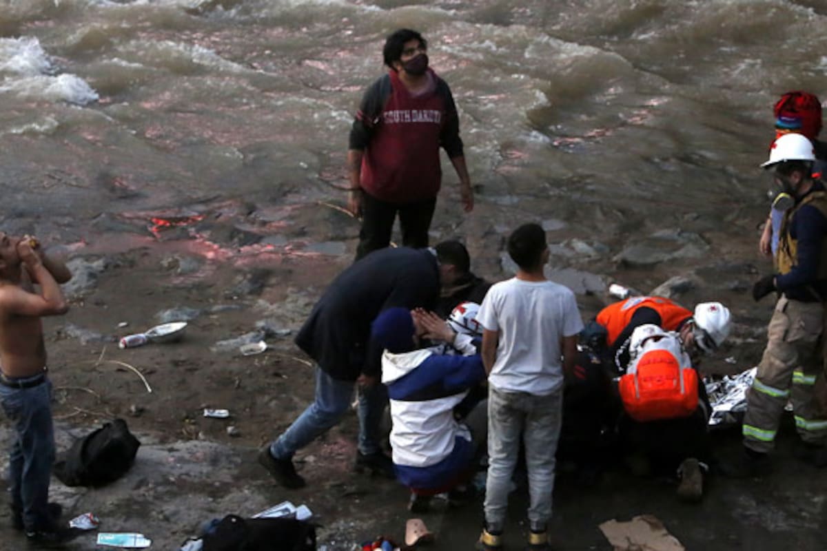 El adolescente que cayó del punte sufrió graves heridas