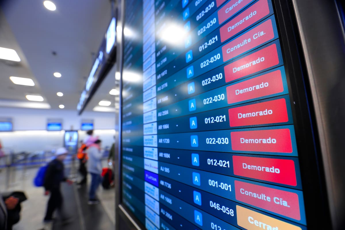 El Aeroparque se encuentra cerrado por problemas técnicos