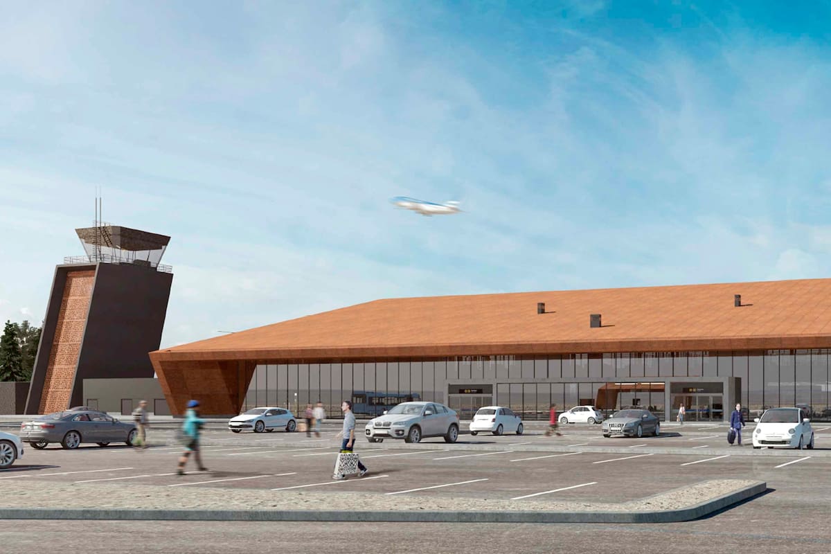 El Aeropuerto Brigadier General Antonio Parodi queda 21 kilómetros al este de Esquel.