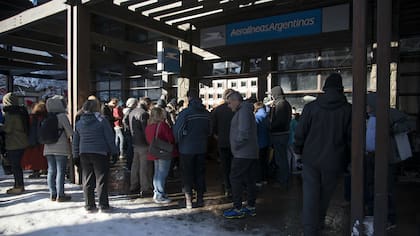 El aeropuerto de Bariloche